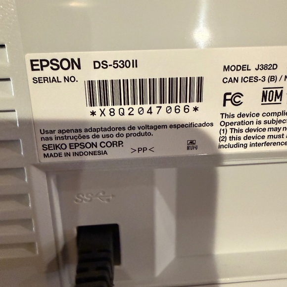 Epson WorkForce DS-530 II Color Document Scanner - Picture 5 of 5